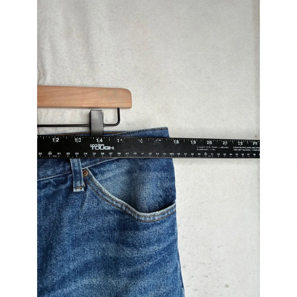Lee Mens Regular Fit Straight Leg Blue Denim Jeans 36x31 Medium Wash 2020389